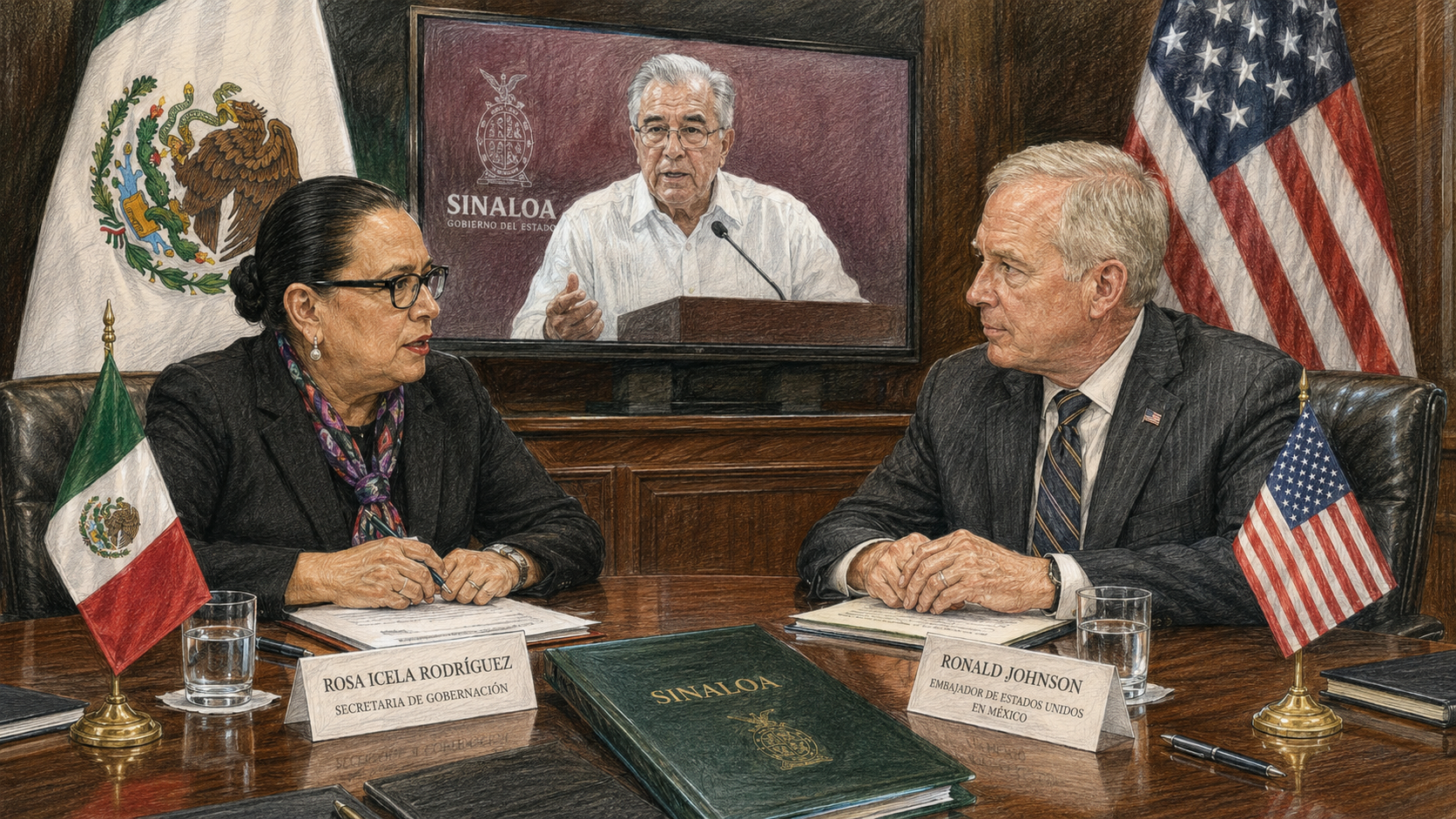 Palacio habría evaluado respuesta ante eventual operativo de EU por Rocha