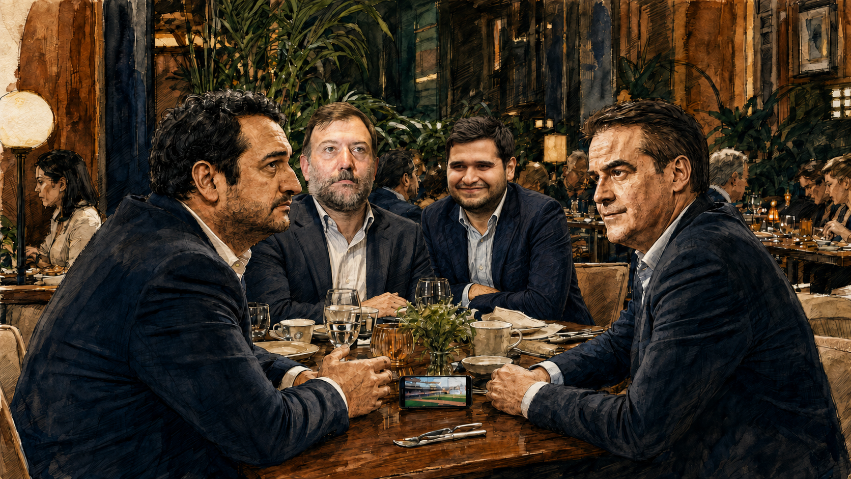 Andy y Beckmann: fotos inquietan a Cuervo, sin pesquisa en EU