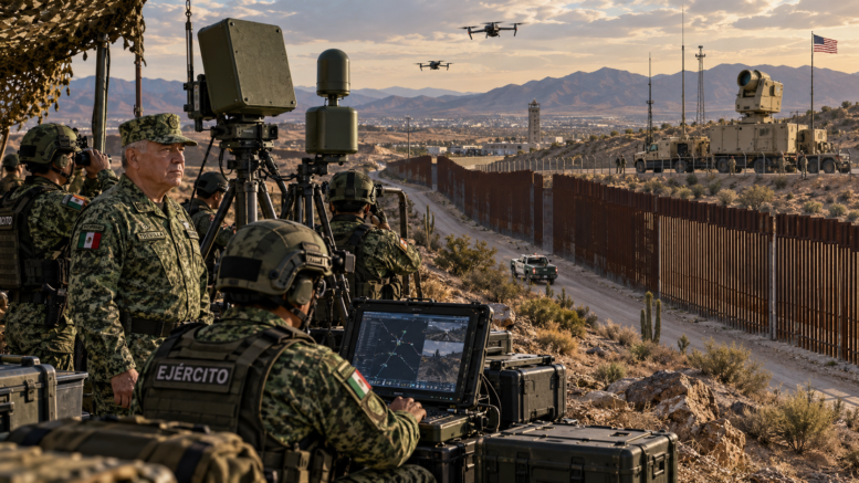 Sedena confirma uso de drones comerciales por grupos delictivos en la frontera y mantiene 165 equipos antidrones; EU reporta más de 300 neutralizados.