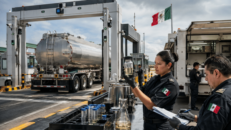 Huachicol fiscal en aduanas.