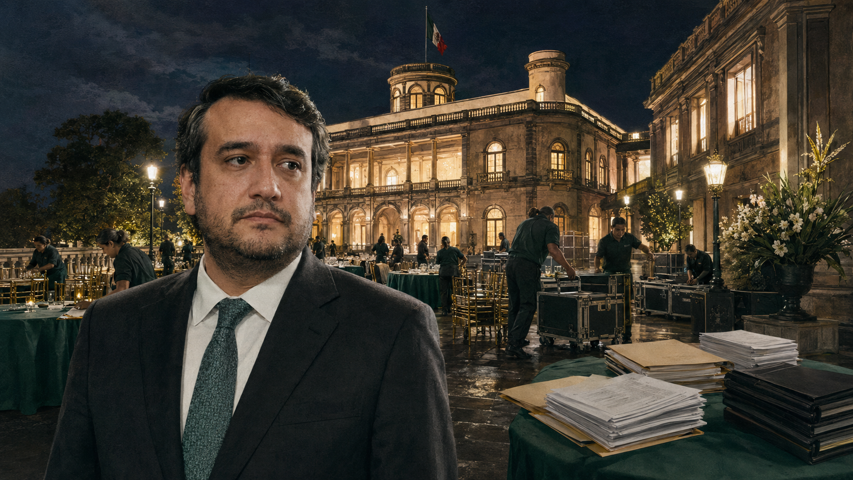 Señalamientos ligan a Andy con proveedores de eventos del INAH