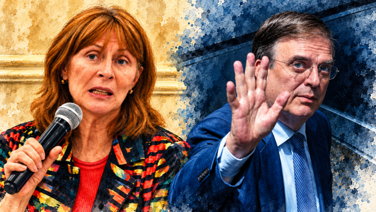 Tatiana y Ebrard rumbo a 2030