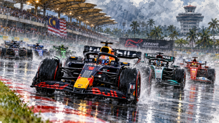 Verstappen GP de Malasia 2026.